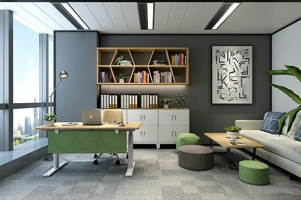 现代办公家具可升降办公桌配件可以自己安装吗？