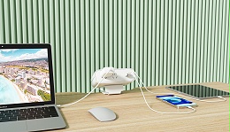 桌面线缆繁多怎么办？桌夹式插座来帮你