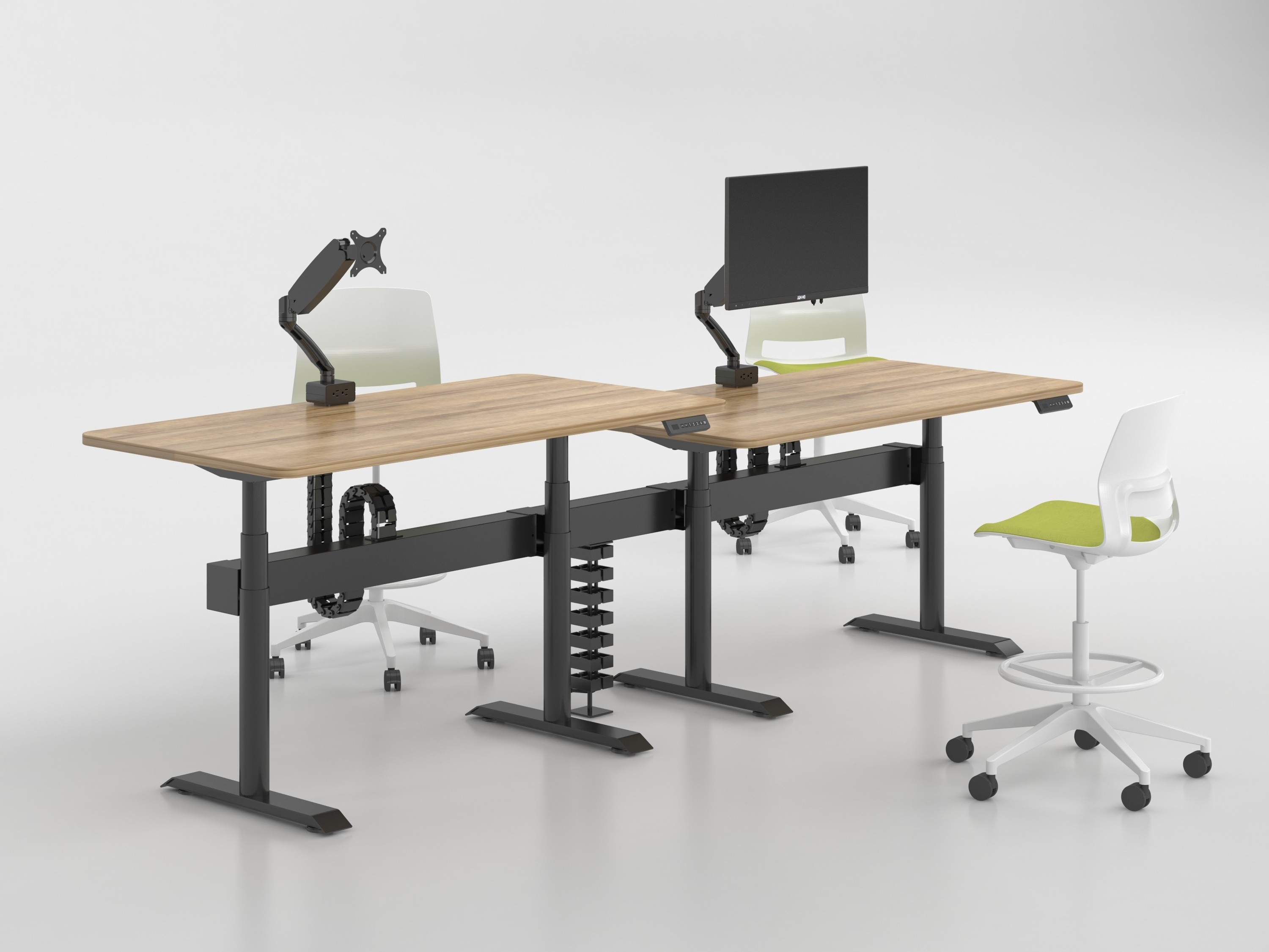 企业定制办公升降单双电机如何选？