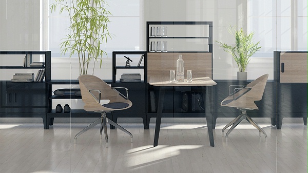 中高端办公家具的工艺语言元素