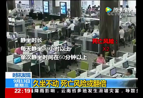 AppleCEO为员工配备升降办公桌，普通人如何预防久坐危害？